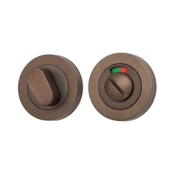 Privacy Turn Oval with Indicator Concealed Fix Round Signature Brass