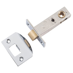 Tube Latch Split Cam 'D' Striker Chrome Plated Backset 60mm