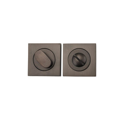 Privacy Turn Oval Concealed Fix Square Signature Brass