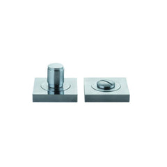 Privacy Turn Berlin Concealed Fix Square Brushed Chrome