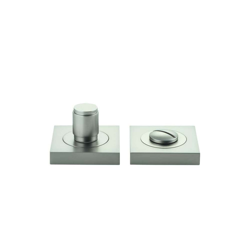 Privacy Turn Berlin Concealed Fix Square Satin Nickel
