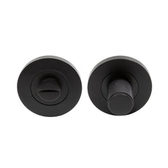 Windsor Privacy Turn & Release Knurled Matt Black