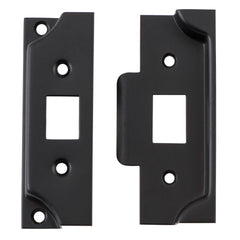 Rebate Kit to Suit Split Cam Tube Latch Matt Black H95xW38mm