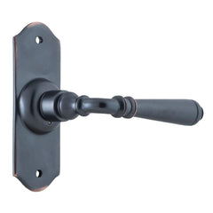 Door Lever Reims Latch Pair Antique Copper