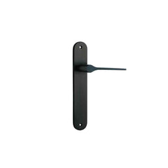 Door Lever Como Oval Latch Signature Brass