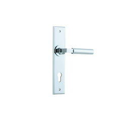 Door Lever Berlin Chamfered Euro Polished Chrome
