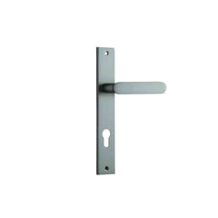 Door Lever Bronte Rectangular Euro Satin Nickel