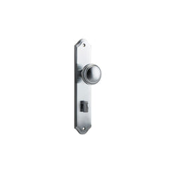 Door Knob Paddington Shouldered Privacy Brushed Chrome