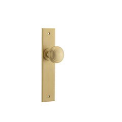 Door Knob Paddington Chamfered Latch Brushed Brass