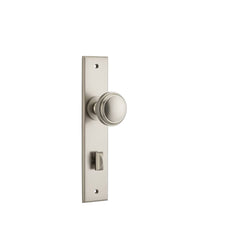 Door Knob Paddington Chamfered Privacy Satin Nickel
