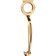 Pull Handle Cylinder Hole Polished Brass