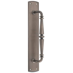 Pull Handle Sarlat Backplate Signature Brass 380mm