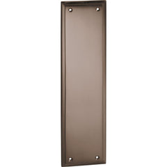Push Plate Milton Antique Brass H300xW75mm