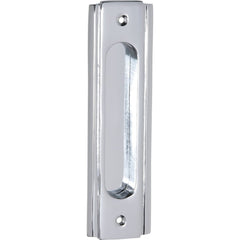 Sliding Door Pull Traditional Chrome Plated H150xW43mm