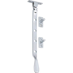 Casement Stay Base Fix Small Satin Chrome