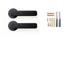 Momo Aspen Lever Handle Set Matt Black