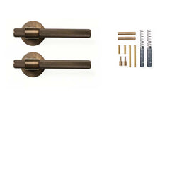 Momo Belgravia Knurled Lever Handle Set Bronze