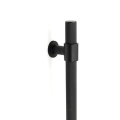 Momo Belgravia Knurled Door Pull With Back To Back Fixing 416mm Matt Black