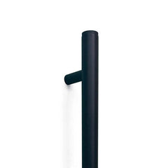 Momo Bellevue Plain Door Pull With Back To Back Fixing 416mm Matt Black