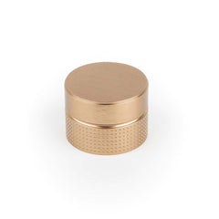 Momo Point Round Knob 40mm Brushed Dark Brass