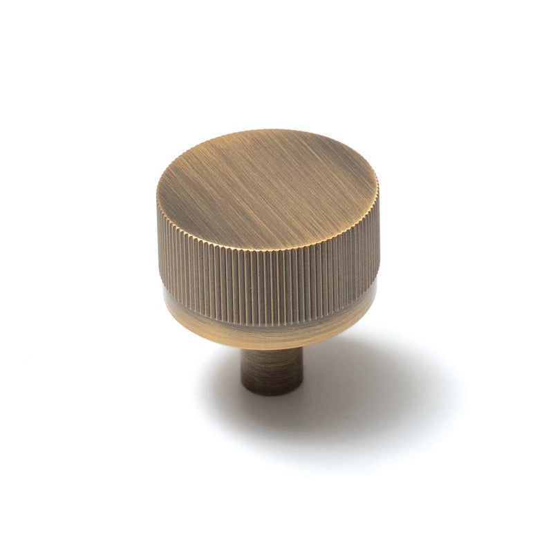 Momo Bellevue 35mm Solid Brass Lined Knob Dark Brushed Brass