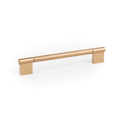 Momo Point D Handle 192mm Brushed Dark Brass