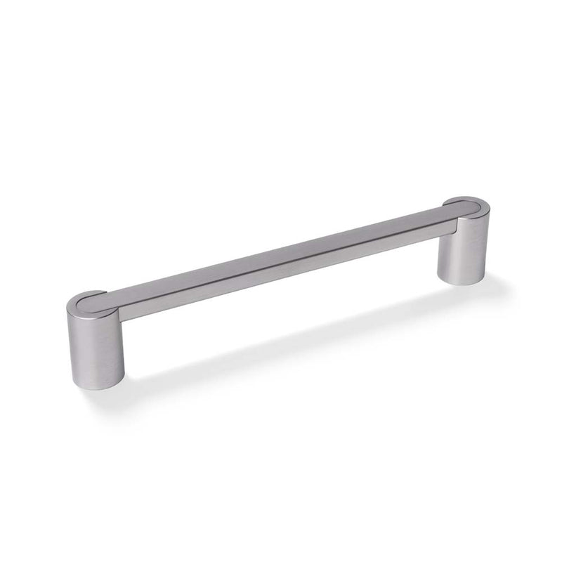 Momo Fusion D Handle 160mm Brushed Nickel