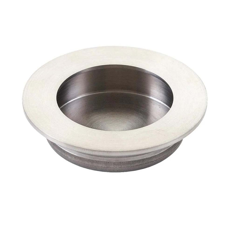 Momo Lorca Round Flush Pull Stainless Steel