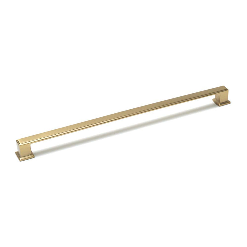 Momo Lucca D Handle 320mm Brushed Satin Brass