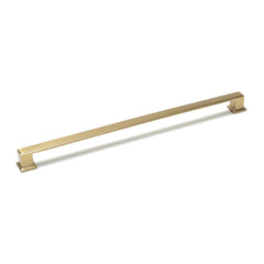 Momo Lucca D Handle 320mm Brushed Satin Brass