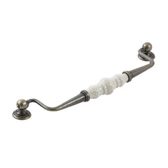 Momo Trianon Swivel Bail 224mm Cream Crackle & Antique Brass