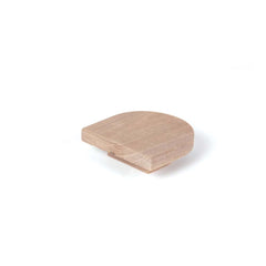 Momo Fitzroy Arch Pull Timber Handle 100mm Walnut Raw