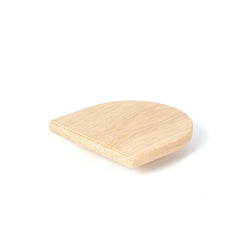 Momo Fitzroy Arch Pull Timber Handle 150mm American Oak Raw