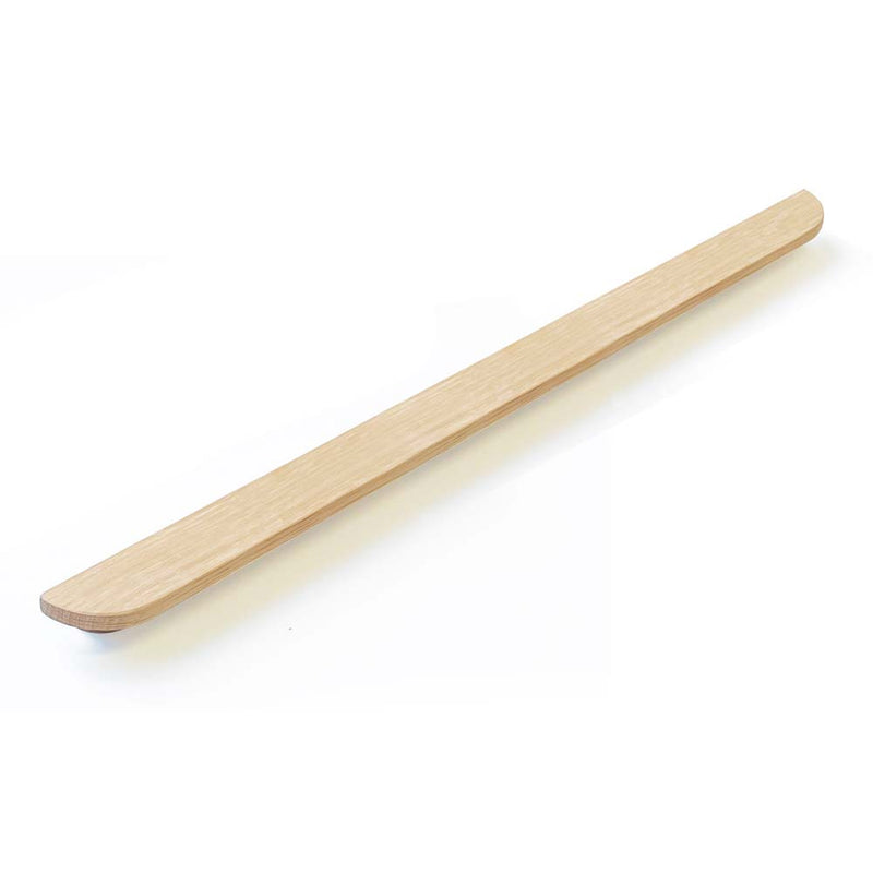 Momo Sydney Timber Pull Handle 400mm American Oak Raw