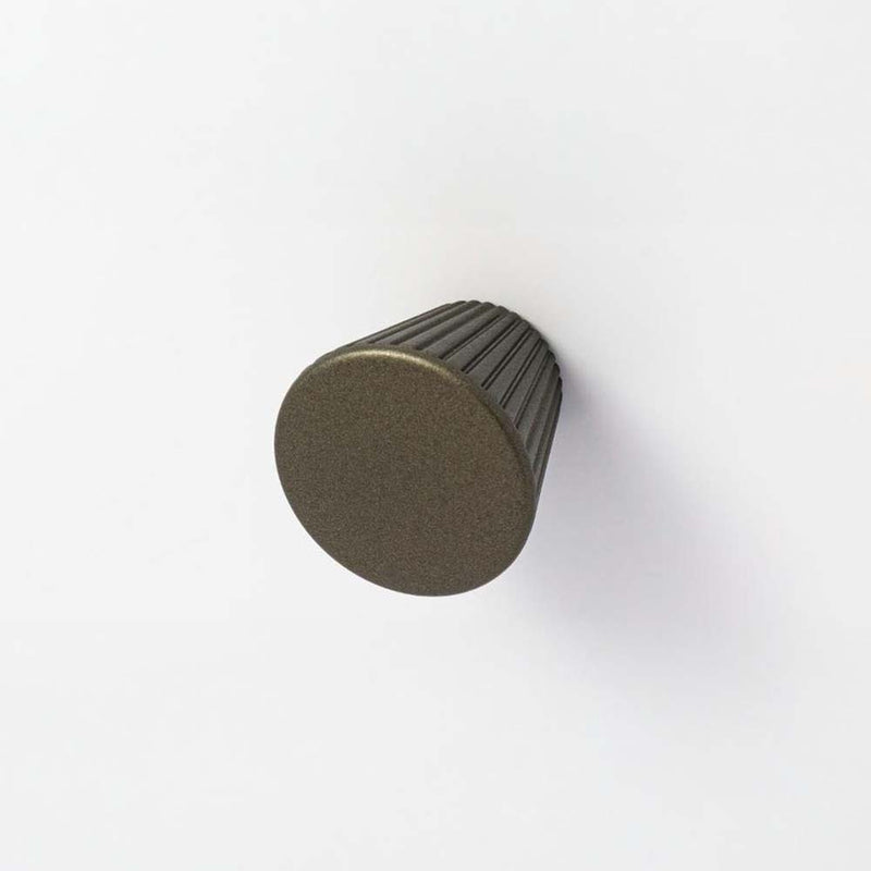 Cascade 30mm Cone Knob Bronze Olive