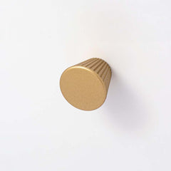 Cascade 30mm Cone Knob Matt Gold