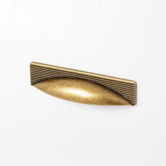 Cascade 96mm Cup Pull Antique Brass