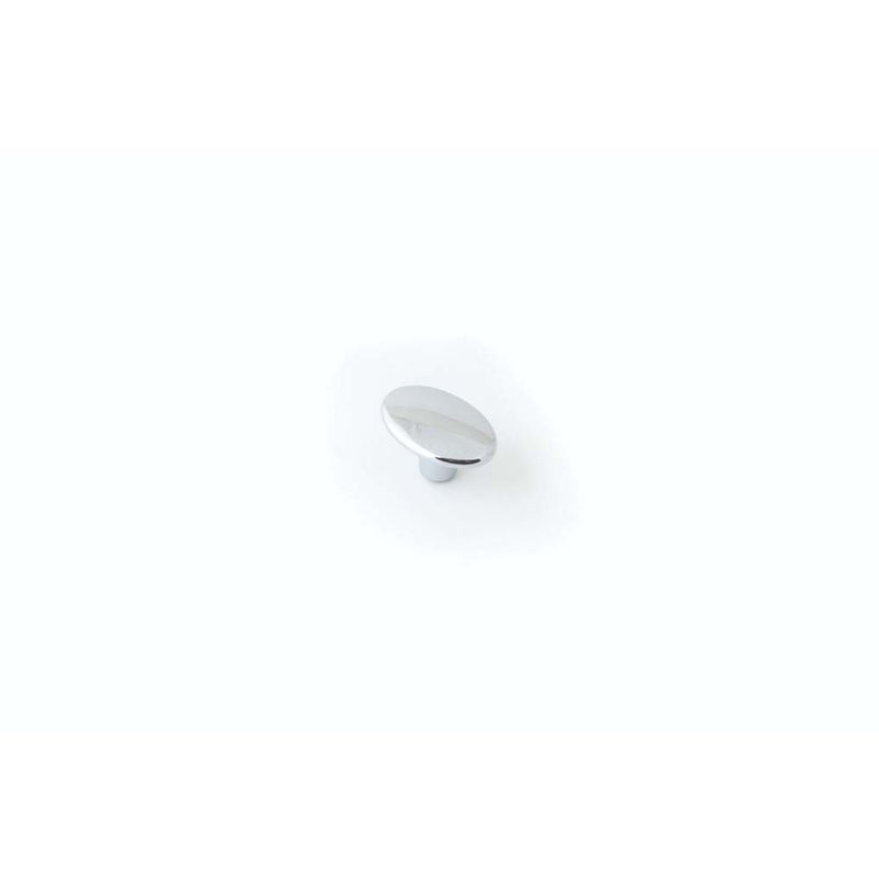 Century 37mm Oval Knob Polished Chrome
