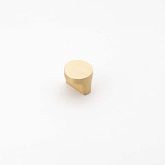 Cove 32mm Round Knob Pull Brushed Brass