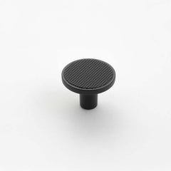 Monaco 30mm Round Knob Matt Black