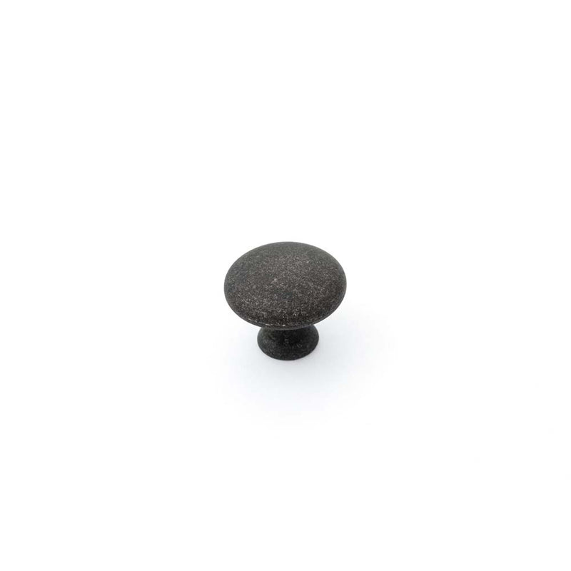 Shaker 30mm Plain Knob Antique Black