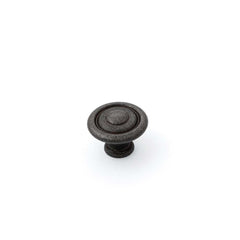 Shaker 35mm Fluted Knob Antique Black