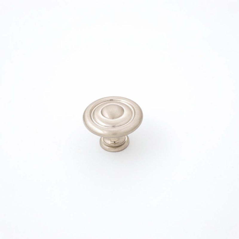 Shaker 35mm Fluted Knob Satin Nickel
