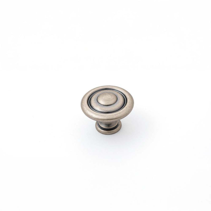 Shaker 35mm Fluted Knob Pewter
