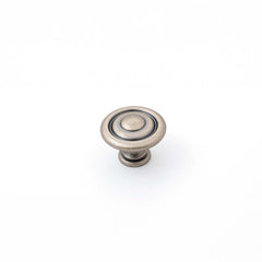 Shaker 35mm Fluted Knob Pewter
