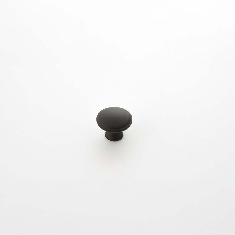 Century 30mm Round Knob Matt Black