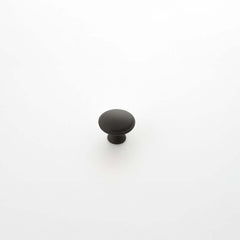 Century 30mm Round Knob Matt Black