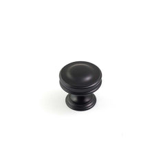 Decade 35mm Dome Knob Matt Black