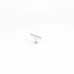 Strand 50mm Solid Brass T-Bar Handle Polished Chrome
