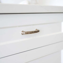 Decade 102mm Ridged Handle Polished Nickel